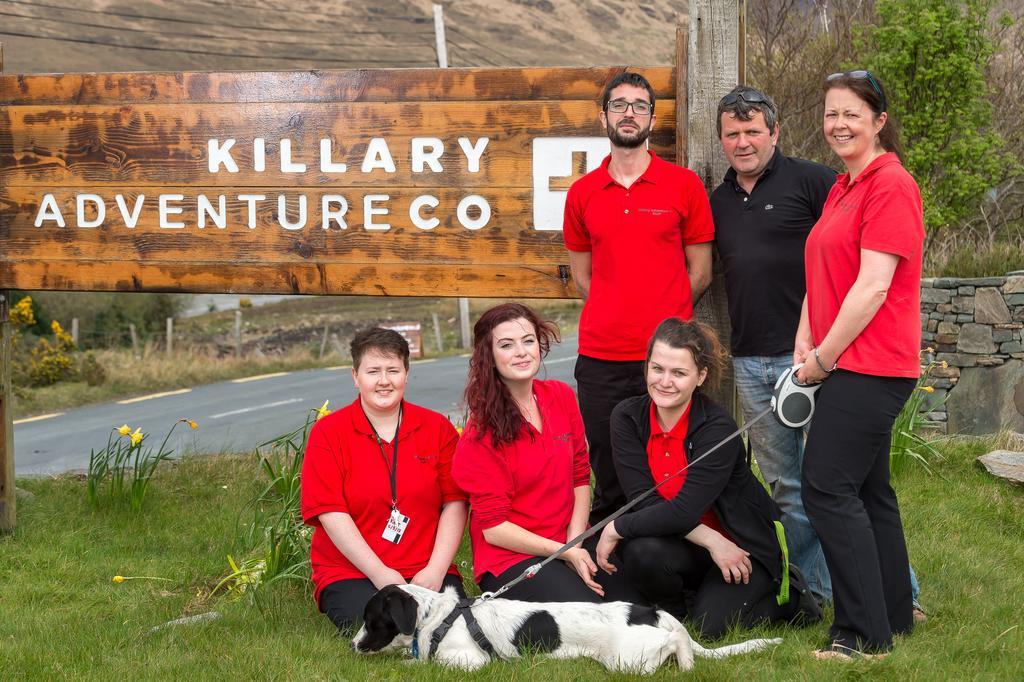 Killary Adventure Centre Otel Leenaun Dış mekan fotoğraf